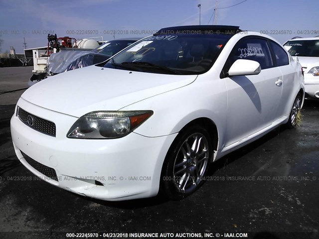 JTKDE177870193903 - 2007 TOYOTA SCION TC 白色 照片 2