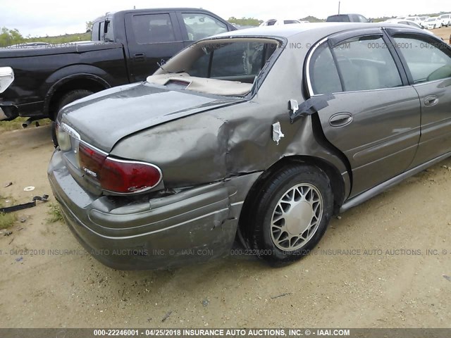 1G4HP52K43U252224 - 2003 BUICK LESABRE CUSTOM GRAY photo 6