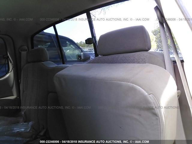 5TBRT34183S362106 - 2003 TOYOTA TUNDRA ACCESS CAB SR5 WHITE photo 8