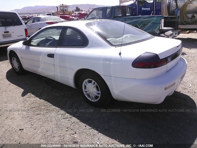 4B3AU42Y6VE139515 - 1997 DODGE AVENGER ES WHITE photo 3