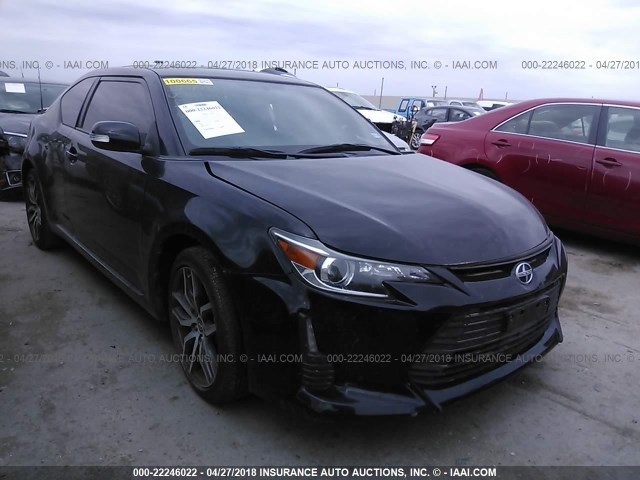 JTKJF5C71GJ018853 - 2016 TOYOTA SCION TC 黑色 照片 1