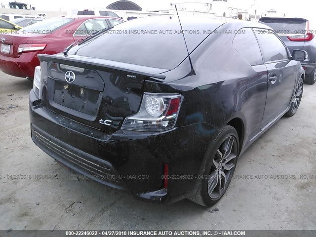 JTKJF5C71GJ018853 - 2016 TOYOTA SCION TC 黑色 照片 4