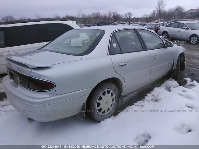 2G4WS52J621163648 - 2002 BUICK CENTURY CUSTOM SILVER photo 4