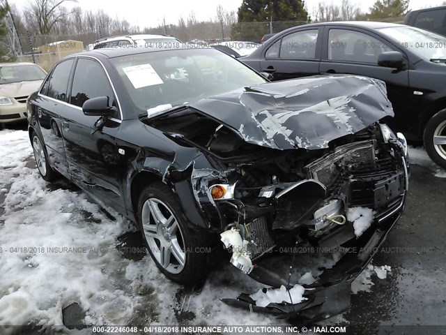 WAUDF78E46A018543 - 2006 AUDI A4 2.0T QUATTRO BLACK photo 1