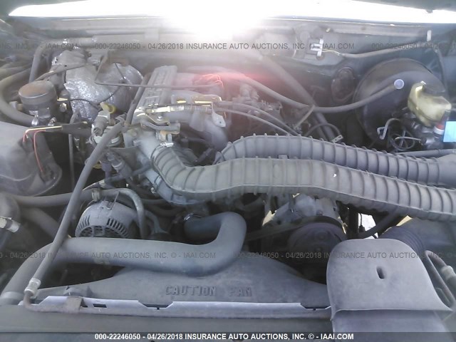 1FTHF26H7VEB68691 - 1997 FORD F250 GREEN photo 10