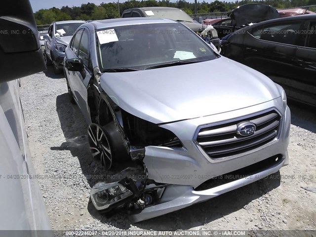 4S3BNAS68H3029581 - 2017 SUBARU LEGACY SPORT SILVER photo 6