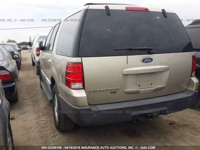 1FMFU16L54LB51339 - 2004 FORD EXPEDITION XLT ოქროსფერი ფოტო 3