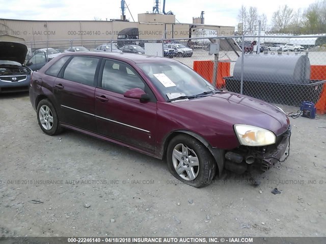 1G1ZT61836F263653 - 2006 CHEVROLET MALIBU MAXX LT BURGUNDY photo 1