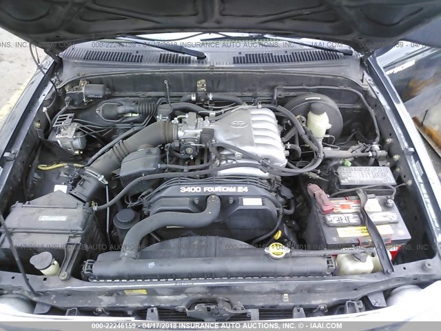 5TESN92N84Z332040 - 2004 TOYOTA TACOMA XTRACAB PRERUNNER შავი ფოტო 10