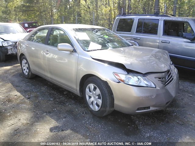 4T1BE46K07U724120 - 2007 TOYOTA CAMRY NEW GENERAT CE/LE/XLE/SE BROWN photo 1