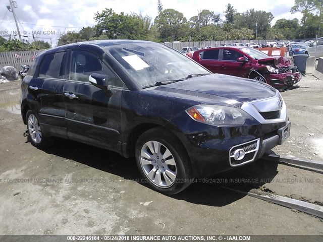 5J8TB1H57BA004820 - 2011 ACURA RDX TECHNOLOGY BLACK photo 1