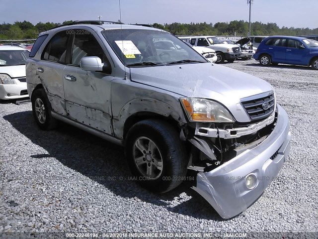 KNDJD736875687002 - 2007 KIA SORENTO EX/LX SILVER photo 1