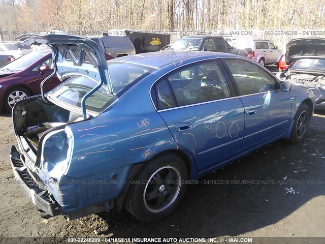 1N4AL11D53C118699 - 2003 NISSAN ALTIMA S/SL BLUE photo 4