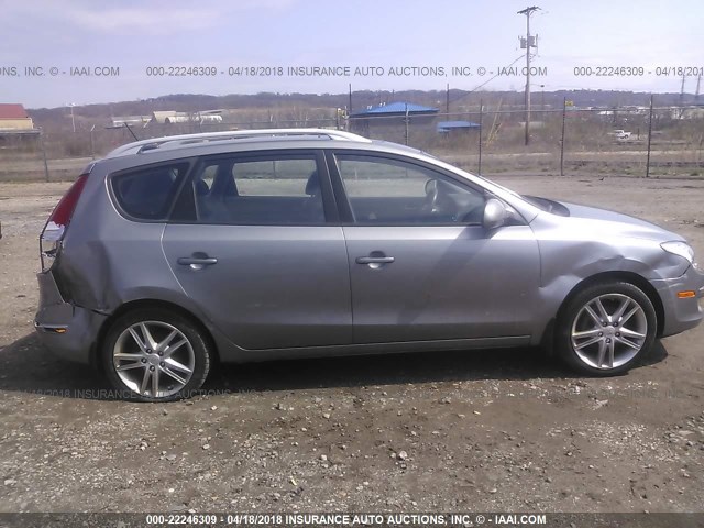 KMHDC8AE3BU118388 - 2011 HYUNDAI ELANTRA TOURING GLS/SE GRAY photo 6