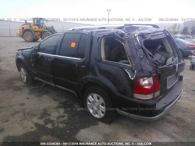 5LMEU68H53ZJ48421 - 2003 LINCOLN AVIATOR 黑色 照片 3