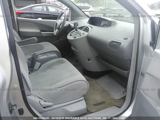 5N1BV28U05N119492 - 2005 NISSAN QUEST S/SE/SL SILVER photo 5