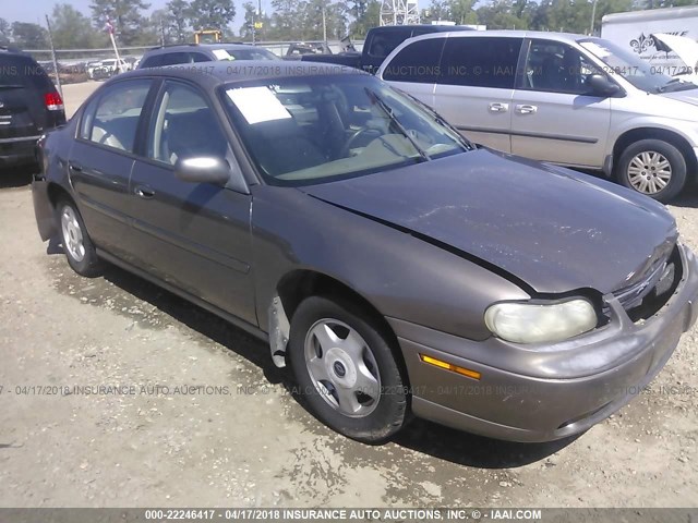 1G1NE52J616248951 - 2001 CHEVROLET MALIBU LS BROWN photo 1