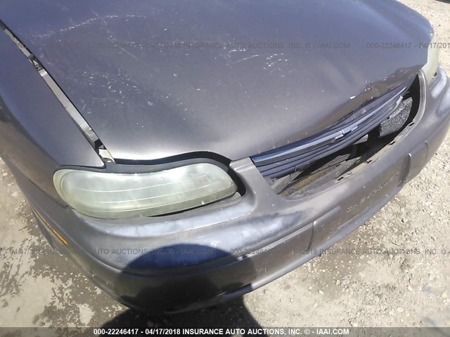 1G1NE52J616248951 - 2001 CHEVROLET MALIBU LS BROWN photo 6