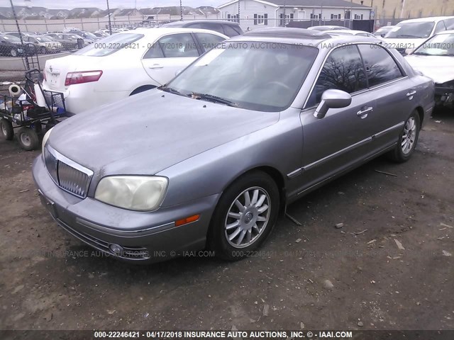 KMHFU45E35A420813 - 2005 HYUNDAI XG 350 GRAY photo 2