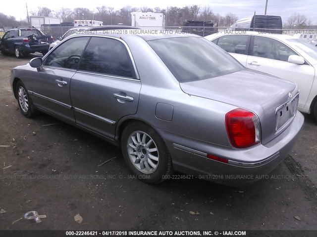 KMHFU45E35A420813 - 2005 HYUNDAI XG 350 GRAY photo 3