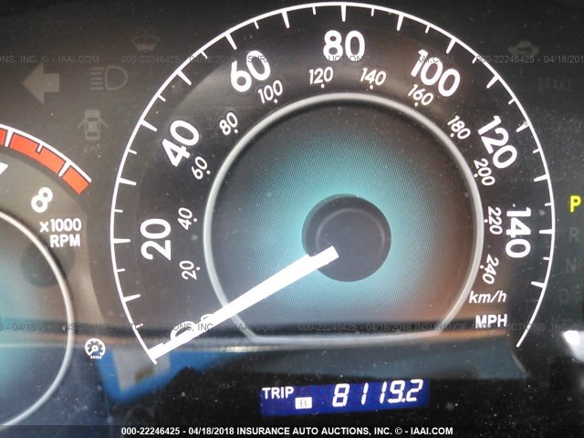 4T1FA38P67U132463 - 2007 TOYOTA CAMRY SOLARA SE/SLE წითელი ფოტო 7