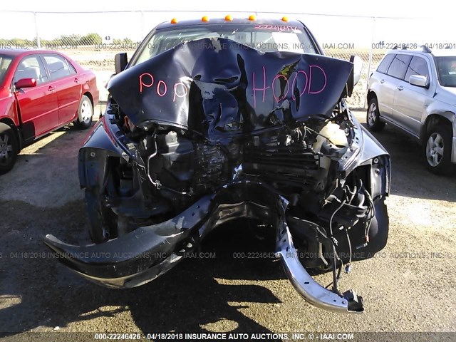 3D7KR28C16G277131 - 2006 DODGE RAM 2500 ST/SLT 黑色 照片 6