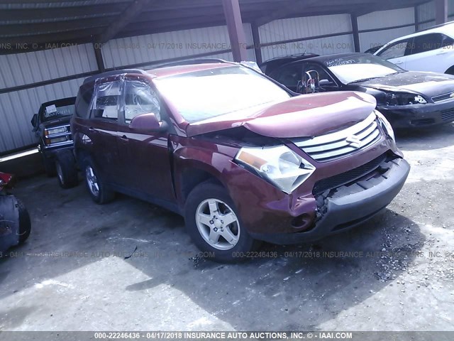 2S3DB117476125910 - 2007 SUZUKI XL7 RED photo 1