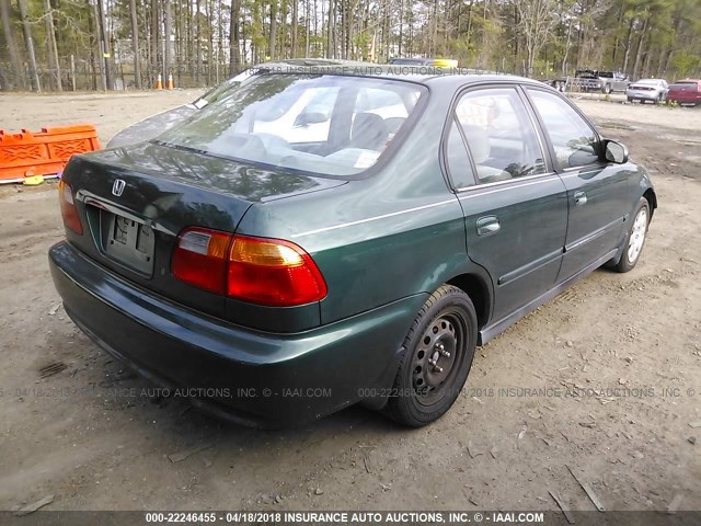 2HGEJ6616YH565965 - 2000 HONDA CIVIC SE GREEN photo 4