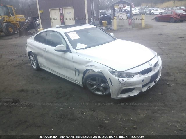 WBA3N9C56FK247110 - 2015 BMW 428 XI WHITE photo 1