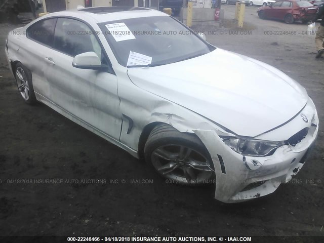 WBA3N9C56FK247110 - 2015 BMW 428 XI WHITE photo 6