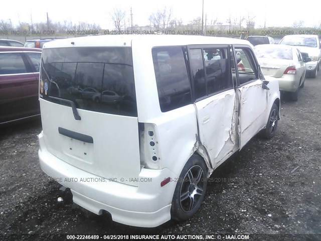 JTLKT334164076879 - 2006 TOYOTA SCION XB თეთრი ფოტო 4