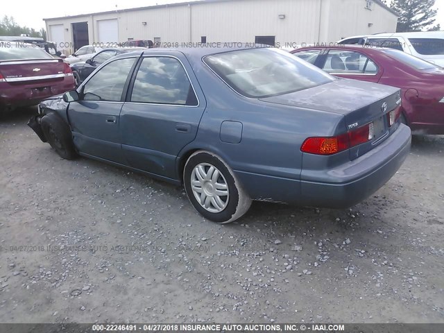4T1BG22K51U812141 - 2001 TOYOTA CAMRY CE/LE/XLE 蓝色 照片 3
