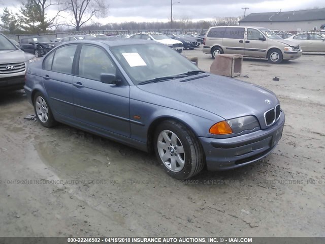 WBAAM3345YFP74985 - 2000 BMW 323 I BLUE photo 1