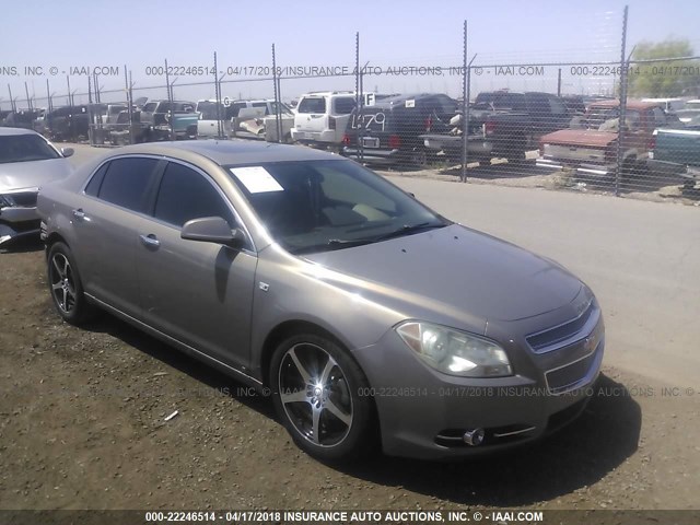 1G1ZK57728F235146 - 2008 CHEVROLET MALIBU LTZ 灰色 照片 1
