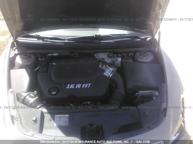 1G1ZK57728F235146 - 2008 CHEVROLET MALIBU LTZ 灰色 照片 10