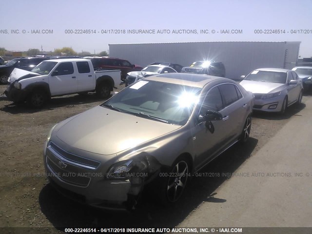 1G1ZK57728F235146 - 2008 CHEVROLET MALIBU LTZ 灰色 照片 2