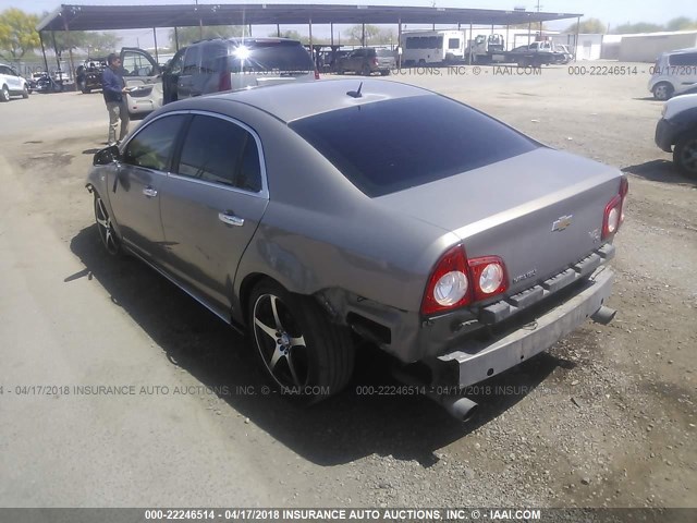 1G1ZK57728F235146 - 2008 CHEVROLET MALIBU LTZ 灰色 照片 3