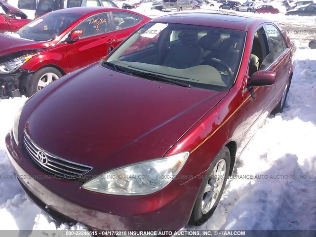 4T1BF30K75U105012 - 2005 TOYOTA CAMRY LE/XLE/SE Qırmızı foto 2