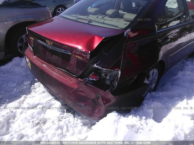 4T1BF30K75U105012 - 2005 TOYOTA CAMRY LE/XLE/SE Qırmızı foto 6