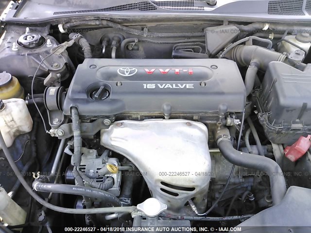 4T1BE32K23U257938 - 2003 TOYOTA CAMRY LE/XLE/SE შავი ფოტო 10
