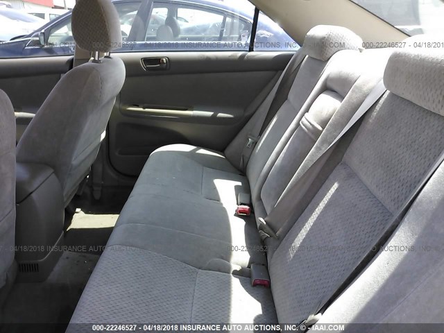 4T1BE32K23U257938 - 2003 TOYOTA CAMRY LE/XLE/SE შავი ფოტო 8