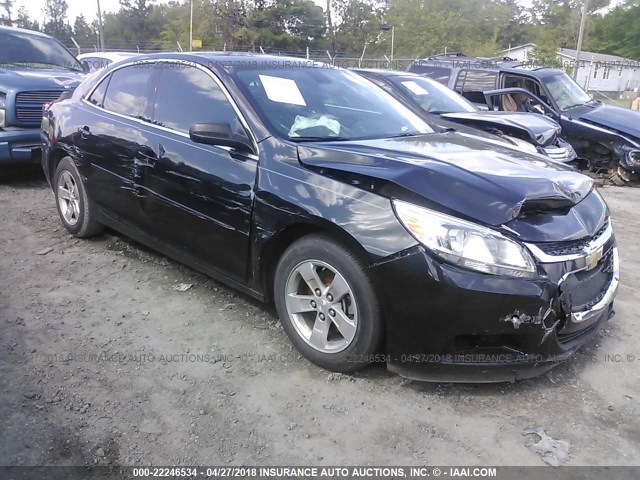 1G11B5SL0EF178474 - 2014 CHEVROLET MALIBU LS 黑色 照片 1