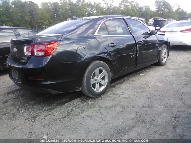 1G11B5SL0EF178474 - 2014 CHEVROLET MALIBU LS 黑色 照片 4