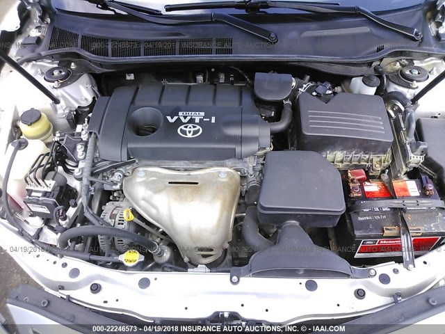 4T1BF3EK6AU071874 - 2010 TOYOTA CAMRY SE/LE/XLE SILVER photo 10
