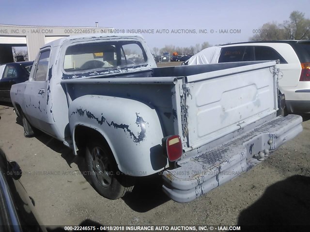 1B7GD14E0CS264701 - 1982 DODGE D-SERIES D150 BLUE photo 3