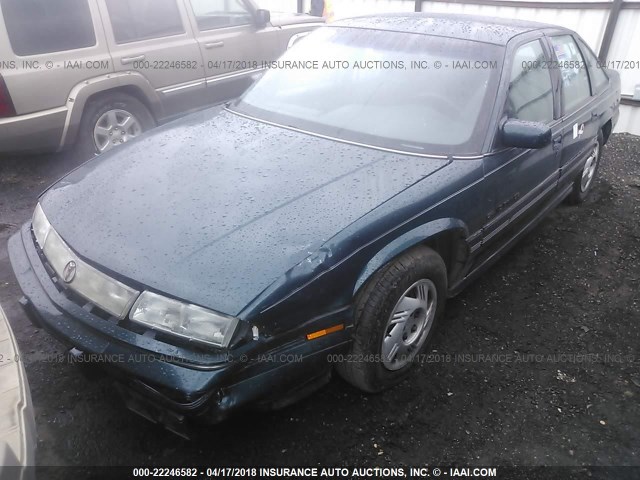 1G2WJ52M2TF281910 - 1996 PONTIAC GRAND PRIX SE 绿色 照片 2
