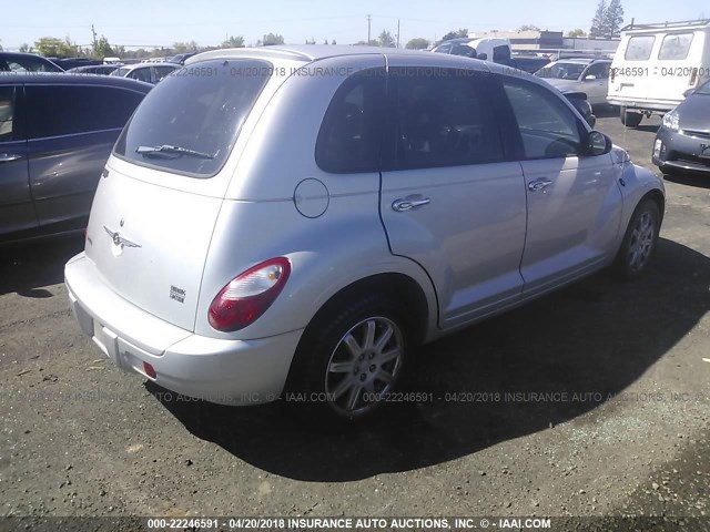 3A4FY58B97T586758 - 2007 CHRYSLER PT CRUISER TOURING SILVER photo 4