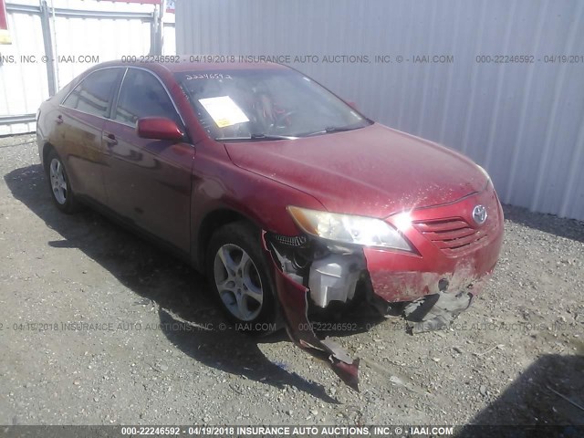JTNBE46K673059830 - 2007 TOYOTA CAMRY NEW GENERAT CE/LE/XLE/SE RED photo 1
