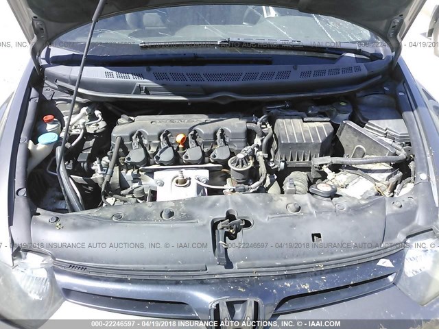 2HGFG12928H571912 - 2008 HONDA CIVIC EXL GOLD photo 10