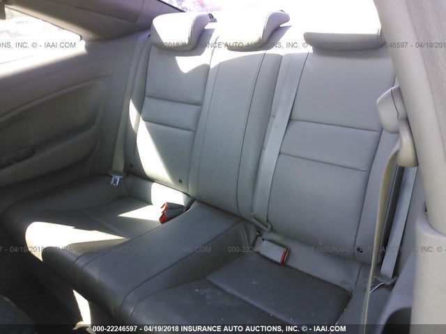 2HGFG12928H571912 - 2008 HONDA CIVIC EXL GOLD photo 8